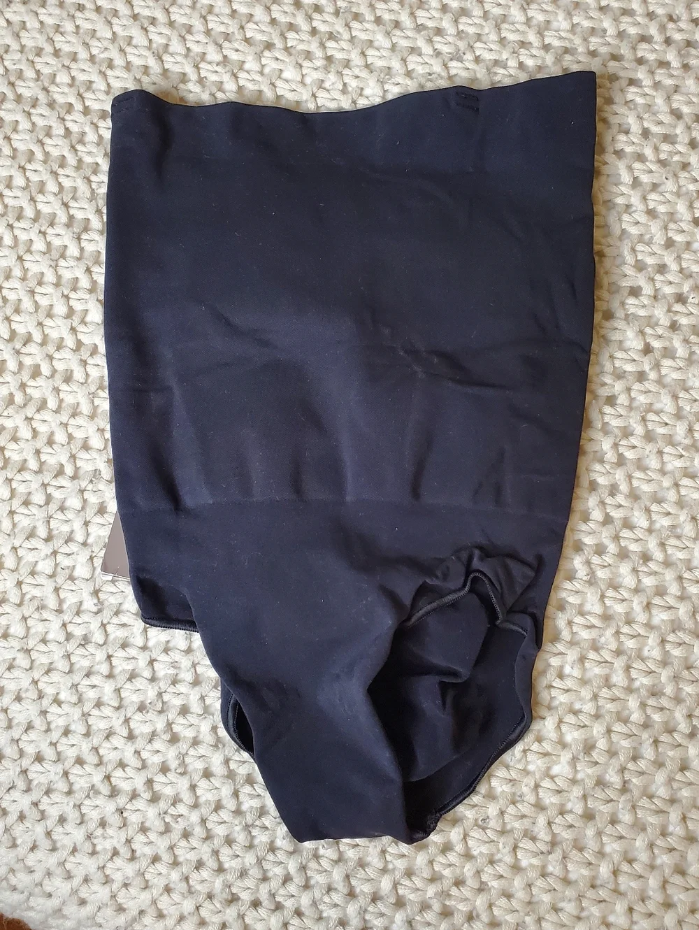Skims Core Control High Waist Brief Onyx Medium Shapewear Feminine